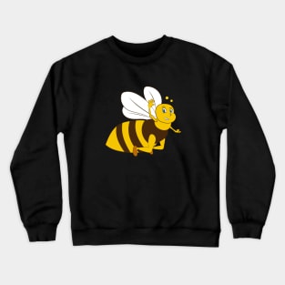 bee cartoon Crewneck Sweatshirt